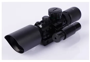 M9 10X Taktické Optické Červená Zelená Svítí Puškohled Holografické Reflexní 4 Síťka Červená Zelená Tečka Combo Lov Působnosti