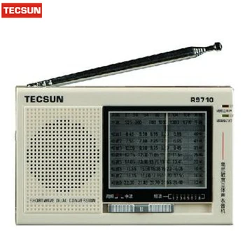 Maloobchod-Velkoobchod TECSUN R-9710 Rádio FM/MW/SW Radio Vícepásmové Rádio Přijímač Dual Konverze Externí Antény Přenosné Audio
