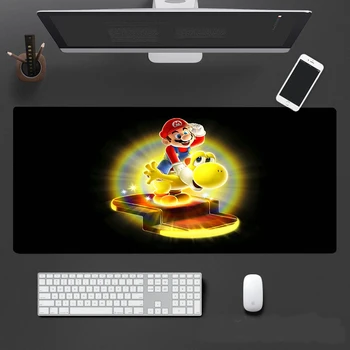 Mario mouse pad herní podložka pod myš notbook počítač podložka pod myš 700x300mm velká podložka na myš gamer Vánoční dárky
