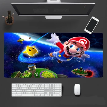 Mario mouse pad herní podložka pod myš notbook počítač podložka pod myš 700x300mm velká podložka na myš gamer Vánoční dárky