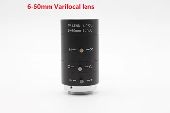 Megapixel 2.8-12mm Varifokální HD Bezpečnostní Kamera Objektiv Manuální Zoom A Ostření CS Mount