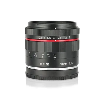 Meike 50mm F1.7 Manuální Ostření Objektiv pro Sony alpha E-mount A6300 A6000 A6500 NEX3 NEX7 A7 A7II A7III Full Frame Mirrorless Fotoaparát