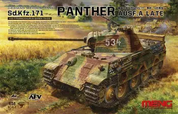 Meng TS-035 Model 1/35 Sd.Kfz.171 Panther Ausf.Na Konci druhé světové VÁLKY německé