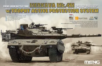 Meng TS-036 Model 1/35 Israel Merkava Mk.4M w/Trophy je Aktivní ochranný Systém
