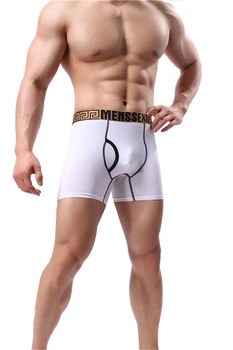 MENSSEXI 2021 Muži spodní Prádlo Boxerky Prodyšné Měkké Nízkým Pasem Slipy Pohodlné Boxer Módní Sexy Mužského 6colors