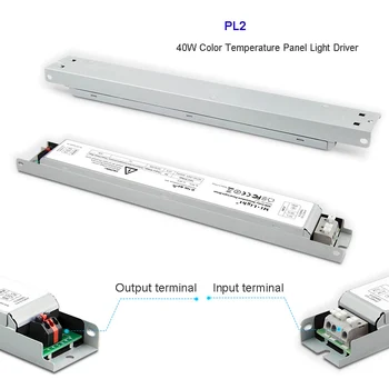 Miboxer PL2 40W Teplota Barev led Světelný Panel Ovladač 220V 2.4 G CCT Smart Panel Dálkový Ovladač B2/T2/FUT091/FUT007/FUT006