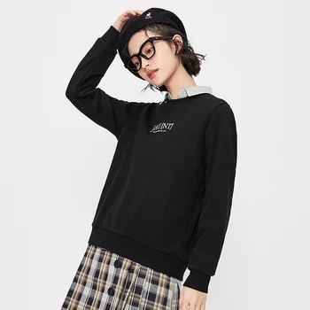 Mikina ženy oblečení 2020 podzim nový korejský styl ins pohodlné ó neck svetr topy dívky sladké mikiny