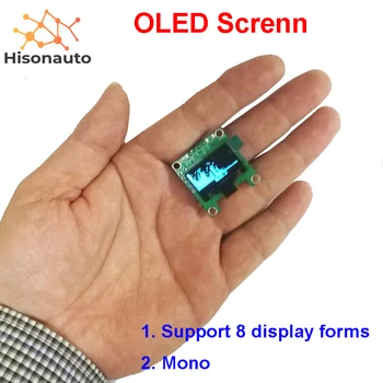 Mini IPS OLED Barevný Displej 0.96 Palcový Multi Režimu Zobrazení Spektra Analyzer LED VU Nástroj Světlo Pro Zobrazování Objemu DC 5V