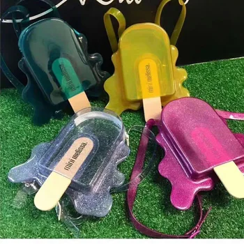 Mini Melissa Roztomilá Taška Nanuk 2020 Původní Dívky Jelly Boty Taška S Lízátko Želé Sandály
