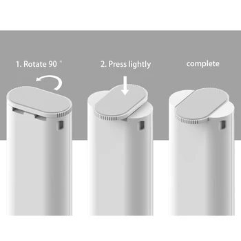 Mini Stolní Ventilátor Ruční Ventilátor 4000 MAh Osobní Ventilátor USB napájení, Silnější Vítr s 3 Nastavení 6 - 20 Hod. Dlouhá Životnost Baterie