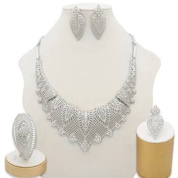 Mirafeel Dubaj Šperky Sady Zlato Módní Dámské Crystal Družička Indické Šperky Svatební Dary Svatební Šperky Set