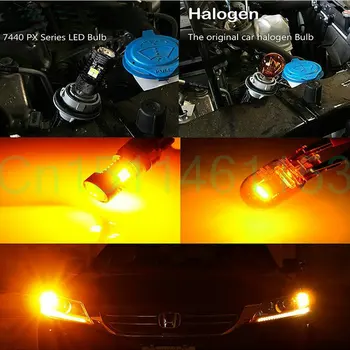 Mlhová světla světla pro BMW E36 Z3 Coupe Roadster Stop Brzdové světlo Zvrátit Zpět nahoru žárovka Přední, Zadní směrové světlo 2ks