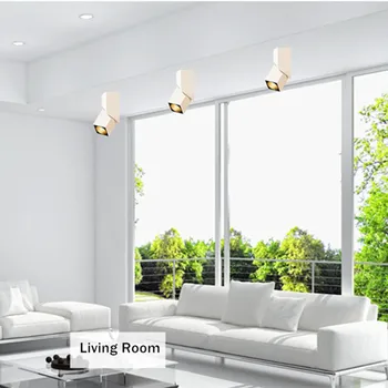 Moderní LED Stropní Svítidla přisazená 10W 12W 15W Čtvercové Stropní Svítidlo pro Obývací Pokoj Ložnice LED Bodové Světlo Domácí Utkání