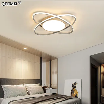 Moderní LED Stropní Světla Pro Ložnice, Obývací Pokoj, Domácí Obilí Osvětlení Lampy Platfond Dekorace Luminaria Svítidel, AC85-260V