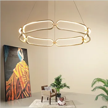 Moderní Luxusní Led Stropní Lustr osvětlení do Obývacího Pokoje Závěsné Osvětlení Stropní Závěsná lampa Doprava Zdarma