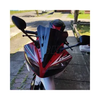 Motocykl čelní Sklo Double Bubble přední Sklo Obrazovky Pro 2016 Yamaha YZF-R15 YZF R15 R 15 V1.0 V2.0 Kouř Iridium