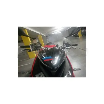 Motocykl čelní Sklo Double Bubble přední Sklo Obrazovky Pro 2016 2017 2018 BMW S1000R S 1000R 1000 R Černé Iridium 17 18