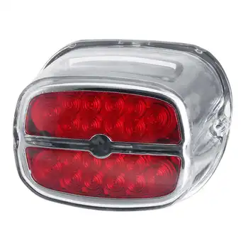 Motocykl Červená Čočka Ocas LED Světlo, Zadní Brzda směrová Světla osvětlení spz Pro Harley Davidson