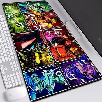 MRG Jojo Bizarní Dobrodružství Anime Podložky pod Myš XL/XXL Tisk Velké Velikosti Anti-slip Zamykání Edge Desktop Hrát Rohože pro Hraní her