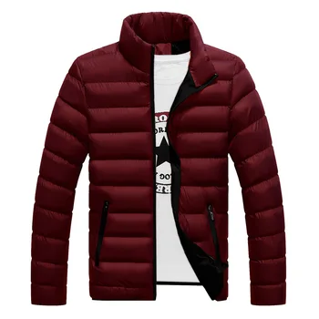 MRMT 2020 Zbrusu Nové pánské Bundy límec plná barva zahuštěný Kabát Pro muže ležérní mládež bavlna kabát Svrchní Oblečení
