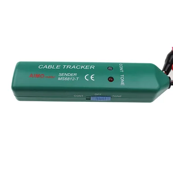 MS6812 Tester Síťového Kabelu Tracker Telphone Drát Tracker utp RJ45 Lan Tester Sada Pro Network Locator-Line Hledání