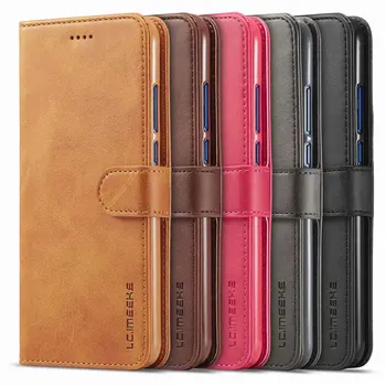 Multi Držitele Karty Telefon Pouzdro Honor 8x Flip Book Style Magnetické Peněženka Kryt pro Huawei Honor 8x Kožená pouzdra Honor8x