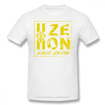 Muže Homme Gundam Japonské Vojenské Sci-Fi T-Shirt SIEG ZEON Zásadní Čisté Bavlny Tees Harajuku Tričko