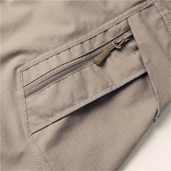 Muži Ležérní Cargo Kalhoty Plus Velikost Kamufláž Více Kapsy Nepromokavé Vojenské Taktické Kalhoty Venkovní Trekingové Kalhoty 2021