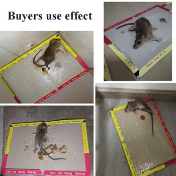 Myší Desky Sticky Myši, Lepidlo Pastičky Vysoce Efektivní Hlodavců Rat Snake Roach Chyby Lapač Škůdců Opakovaně Skládací Non-toxické