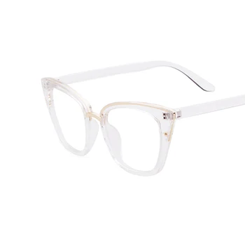 Módní Ženy Cat Eye Brýle Rám Ženy Optické Glasse Rám Retro Brýle Počítačové Brýle Transparentní brýle