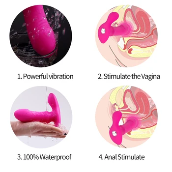 Nalone Dospělý Sex Hračky pro Pár, Dálkové Ovládání Bezdrátový Vibrátor pro Ženy, Masáž Vagíny A G-bodu s Vytápěním Funkce