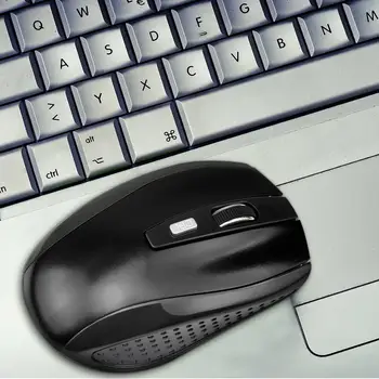 Nastavitelné DPI Myši 2.4 GHz Bezdrátová Myš, 6 Tlačítek, Optická Herní Myš Gamer Bezdrátové Myši s USB Přijímačem pro PC Počítač