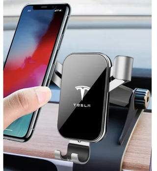 Navigace do auta Mobilní Telefon Držák Držák Podporu Auto Telefon Držák Palubní desky Speciální Mobilní Telefon pro Tesla Model 3 2017-2019