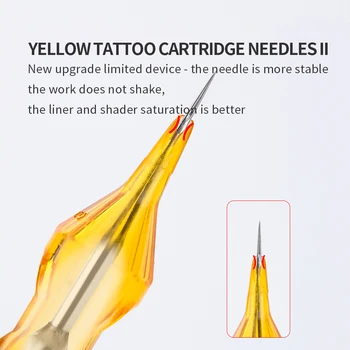 Nejnovější 20ks RL RM M1RS Jednorázové Sterilizované Tetování Jehly Kazety Pro Semi-Permanentní Make-up Tetování Zbraň Stroj