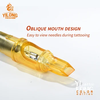 Nejnovější 20ks RL RM M1RS Jednorázové Sterilizované Tetování Jehly Kazety Pro Semi-Permanentní Make-up Tetování Zbraň Stroj