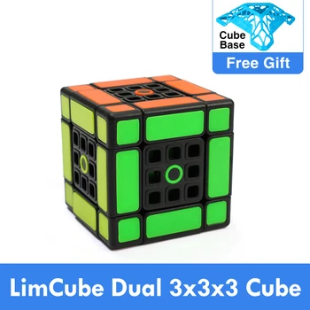 Nejnovější Příznivce Fangshi LimCube Dual Kostka 3x3x3 Magic Puzzle Mnoho Verzi profissional Vzdělávání A Vzdělávací Cubo magico Hračky, Hry