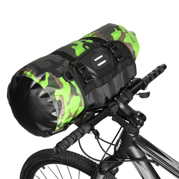 NEWBOLER Kolo Taška Velká Kapacita Vodotěsné Přední Trubice Cyklistika Bag MTB Řídítka Bag Přední Rám, Kufr, Brašny Cyklistické Doplňky