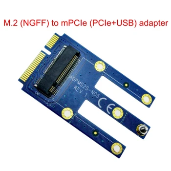 NGFF M. 2 Key B Mini PCIe Mini PCI-E Adaptér Pro 3G 4G Modul M2 do mini pcie pro ME906E EM12G EM7345 ME936 EM7455