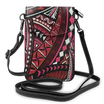 NOISYDESIGNS Polynéské Módní Rameno Crossbody Tašky pro Ženy, Dámské Kožené Karty, Mobilní Telefon, Mince Peněženky Ženy Messenger Bag