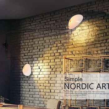 Nordic DaWn Spider Nástěnné Lampy Ložnice Modelování Průmyslové Nástěnné Svítidlo Kreativní Jednoduchý Obývací Pokoj Led Svítidlo