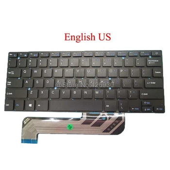 Notebook NÁM RU Keyboard Pro Prestigio Pro Smartbook 141 C3 PSB141C03 PSB141C03BFH_DG PSB141C03BGH_DG anglicky Rusku černé nové