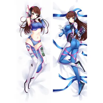 NOVÁ Hra Anime Overwatches polštář AU Dva Sexy polštáře 3D oboustranné Ložní prádlo Objímání Tělo povlak na polštář Přizpůsobit ow03A