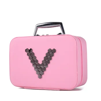Nové 20 Korejský Módní Kosmetická Taška Jednoduchý, Kompaktní Cestovní Přenosné Kosmetické Pouzdro Kufr Přenosné Velkokapacitní Úložný Vak
