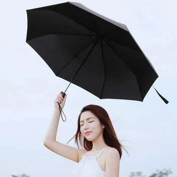 Nové 3 Barvy Xiaomi LSD Deštník, Vodu Odpuzující Úroveň 4 UV ochranu proti slunečnímu záření Je Silný a Odolný proti Větru Mijia Deštník