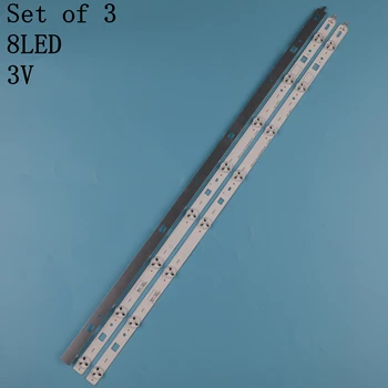 Nové 3 KS LED podsvícení strip pro KDL-32RD303 32R303C SAMSUNG__SONY_DIRECT_FIJL_32V_A B_3228_8LEDs LM41-00091J 00091K