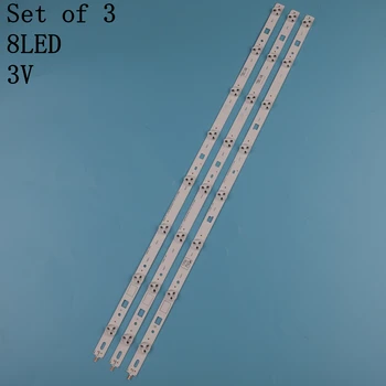 Nové 3 KS LED podsvícení strip pro KDL-32RD303 32R303C SAMSUNG__SONY_DIRECT_FIJL_32V_A B_3228_8LEDs LM41-00091J 00091K