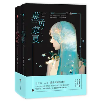Nové Dingmo nejnovější romány Čínské knihy milostný příběh knihy pro dospělé Čínské populární román -Letní & Jason,sada 2 knih