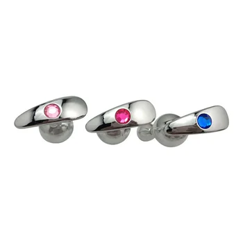Nové hot design šperky barvy 1 kus velké velikosti kovové anální míč korálky butt plug dildo SM vložit sexuální hračku pro muže, ženy, pár