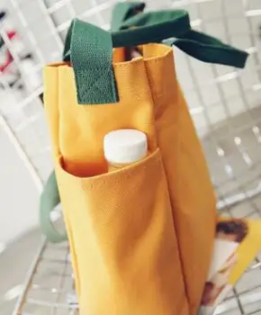 Nové Japonské nákupu hit barva ruky plátěnou tašku módní tkaniny šikmé cross taška