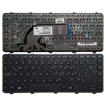 Nové latinské Laptop klávesnice pro HP ProBook 640 440 445 G1 G2 640 645 430 G2 LA černá klávesnice s rámem